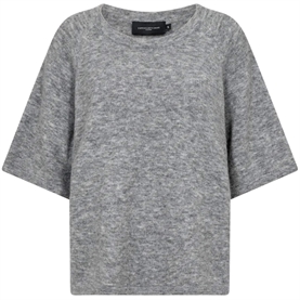 Copenhagen Muse CMIBRA-RAGLAN Pullover, Med. Grey Melange